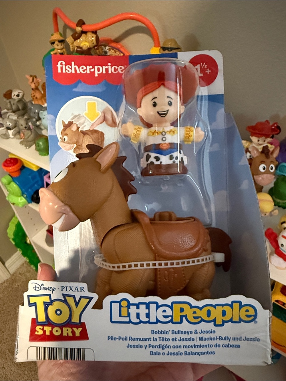 Fisher-Price Little People Toy Story Jessie with Brown Bullseye